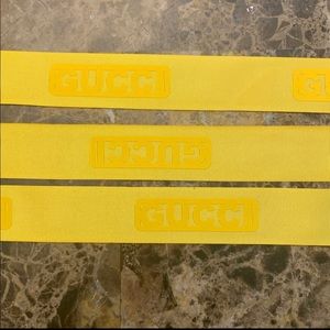 Gucci Ribbon Yellow 3 Yards